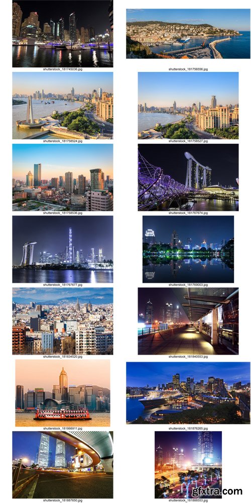 Stock Photos - World Cities 6, 25xJpg