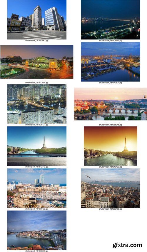 Stock Photos - World Cities 6, 25xJpg