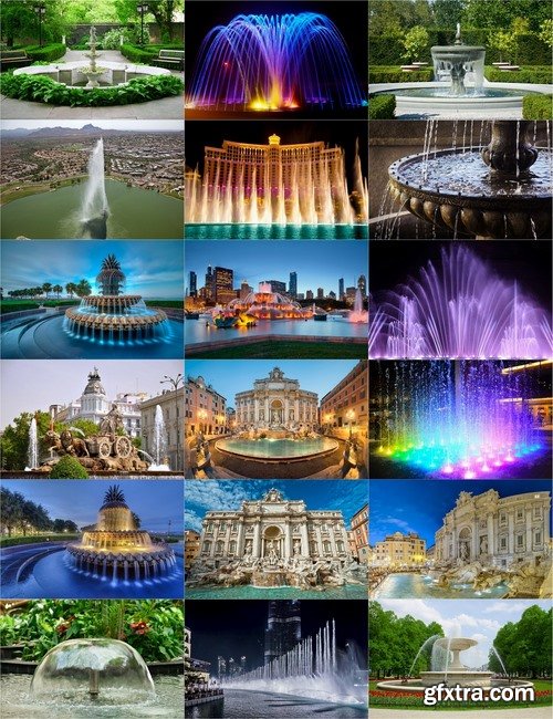 Fountains of the world - 25 HQ Jpg