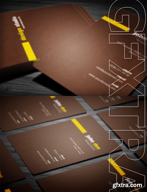 Brown Creative Business Card