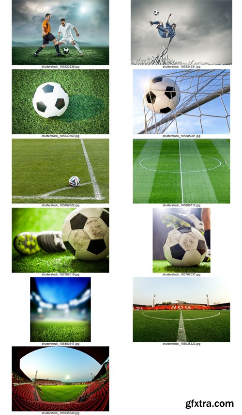 Stock Photos - Football, Soccer, 25xJPG