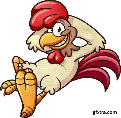 Creative Chicken Characters 24xEPS