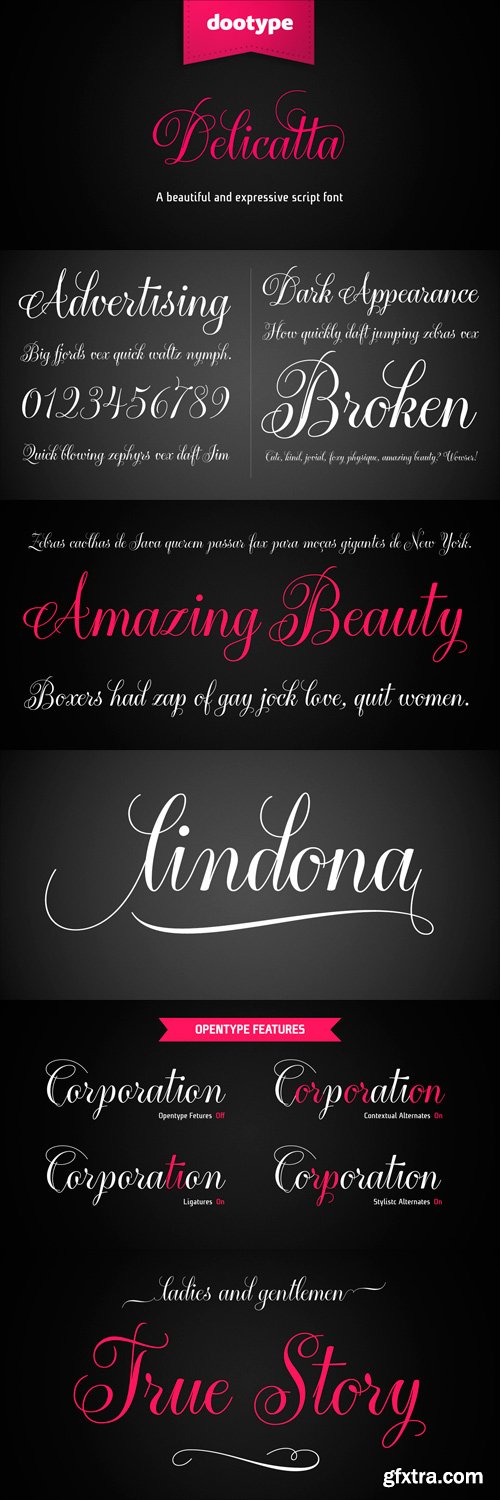 Delicatta Font for $20