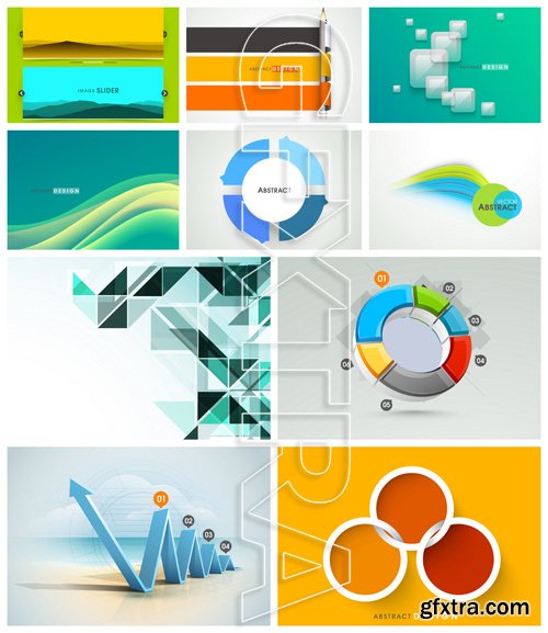 Abstract Backgrounds Vector Pack 11