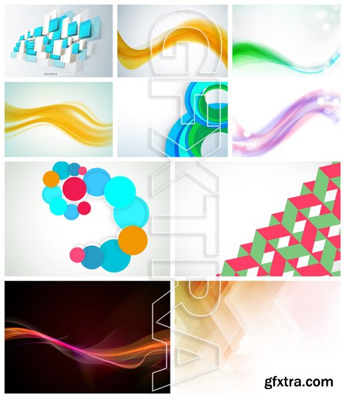 Abstract Backgrounds Vector Pack 14