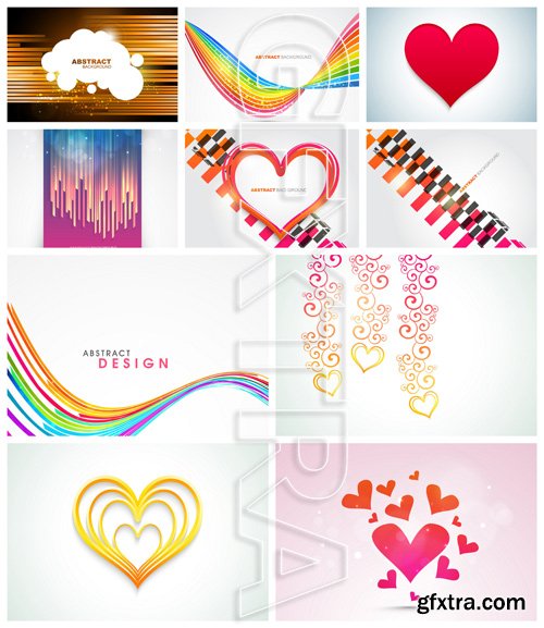 Abstract Backgrounds Vector Pack 20