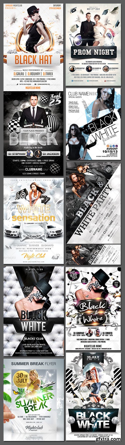 GraphicRiver - White Flyer Templates Bundle II