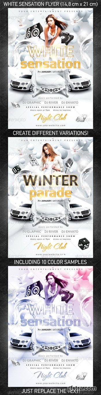 GraphicRiver - White Flyer Templates Bundle II