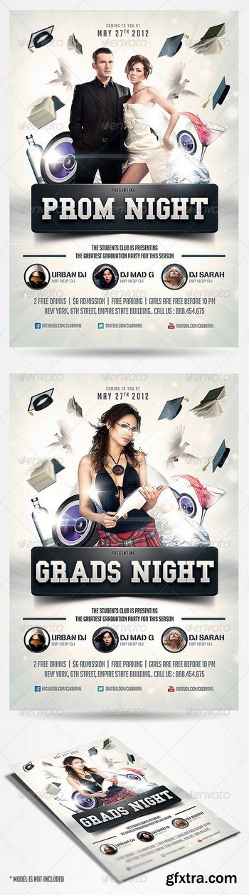 GraphicRiver - White Flyer Templates Bundle II