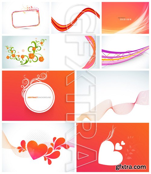 Abstract Backgrounds Vector Pack 25