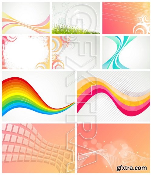 Vector Backgrounds Vector Pack 6