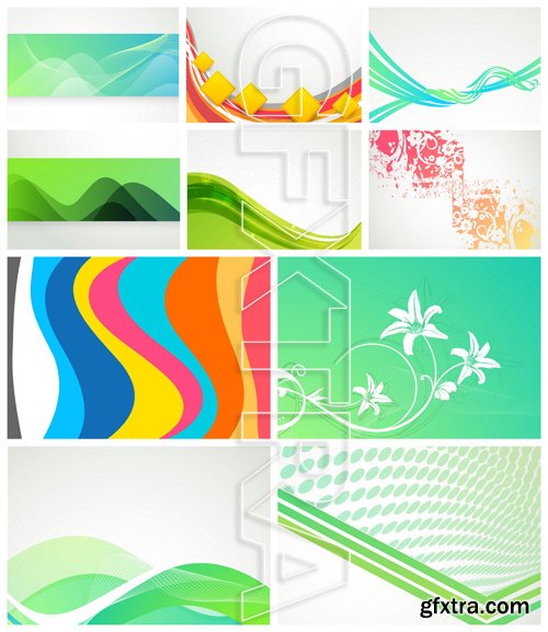 Vector Backgrounds Vector Pack 8