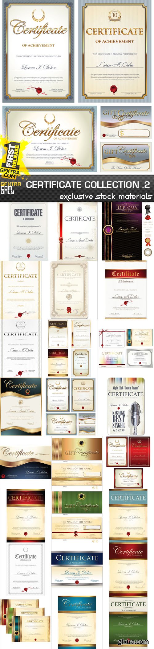 Certificate Collection, 25xEPS