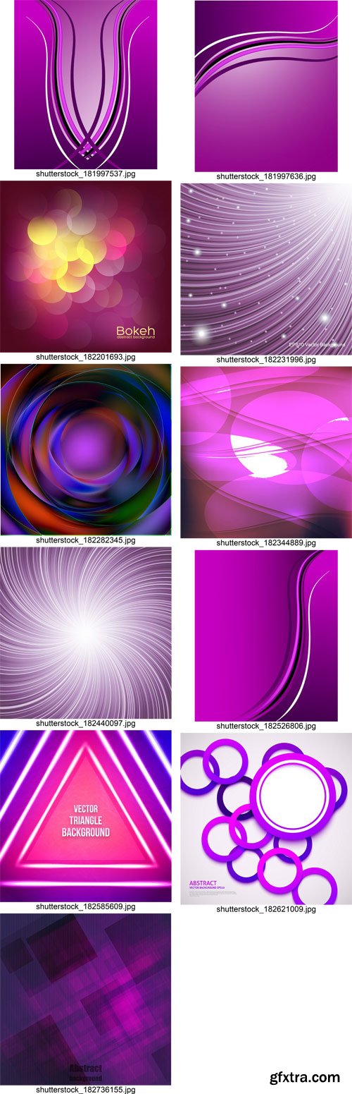 Stock Vectors - Purple abstract background, 25xEps