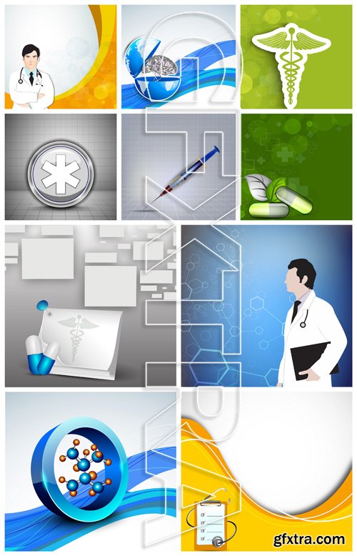 Medical Elements Vector Collection 1