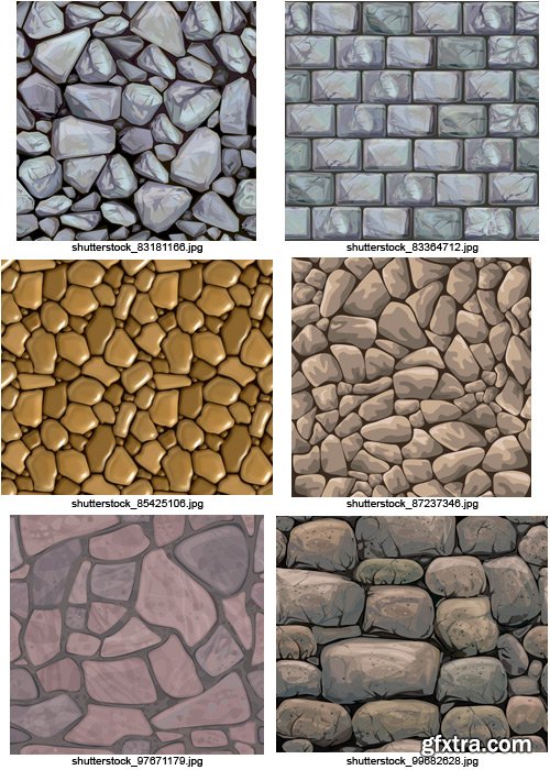 Amazing SS - Stone Textures, 24xEPS