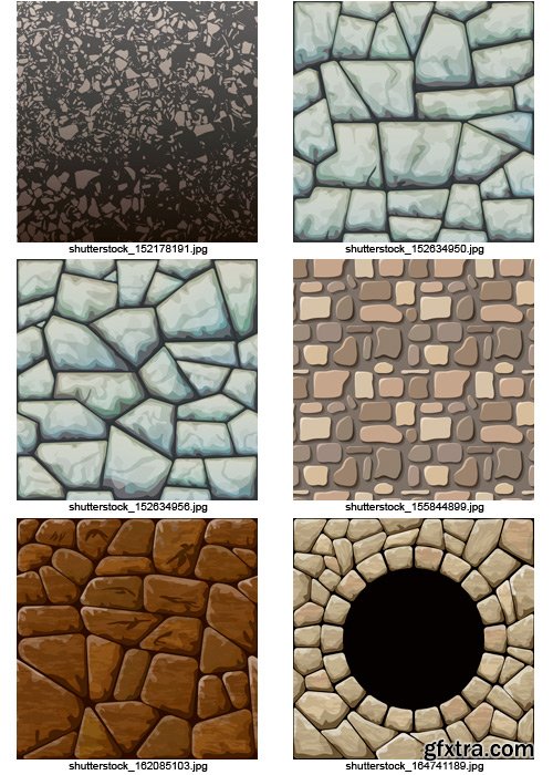 Amazing SS - Stone Textures, 24xEPS