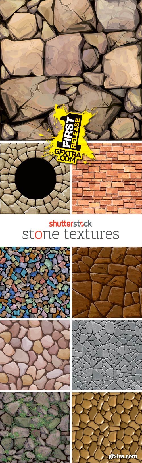 Amazing SS - Stone Textures, 24xEPS