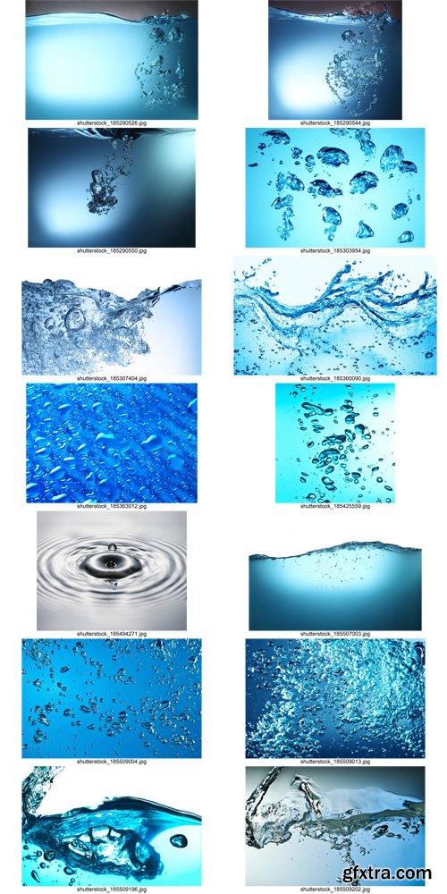 Stock Photos - Water 2, 25xJPG