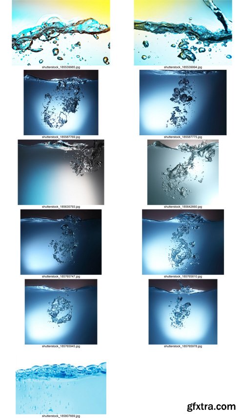 Stock Photos - Water 2, 25xJPG