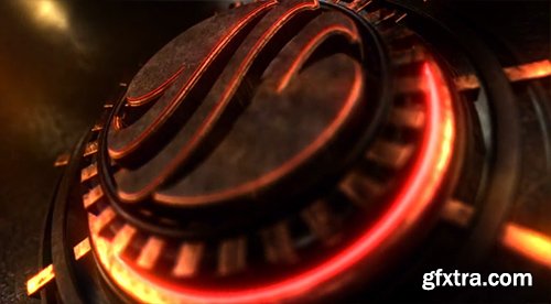 Videohive Dark Glow Logo Reveal v2 7048219