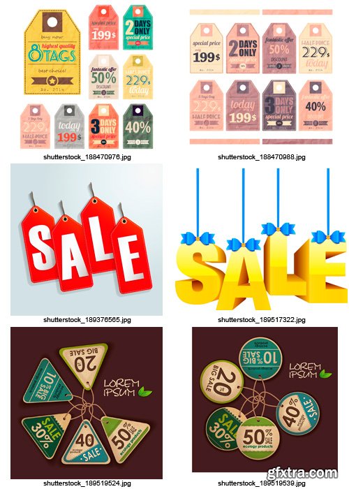 Amazing SS - Sale Tags 5, 25xEPS