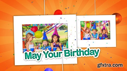 Videohive Happy Birthday Celebrations Photo Gallery 6705955