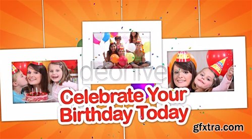 Videohive Happy Birthday Celebrations Photo Gallery 6705955