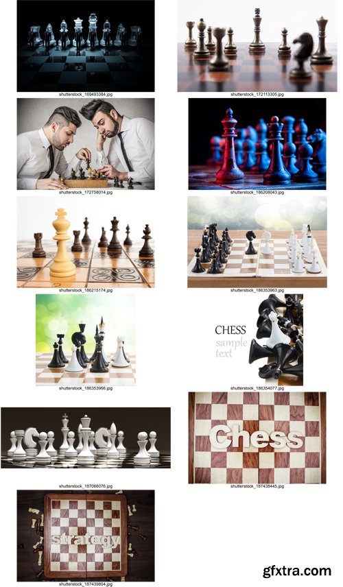 Stock Photos - Chess, 25xJPG