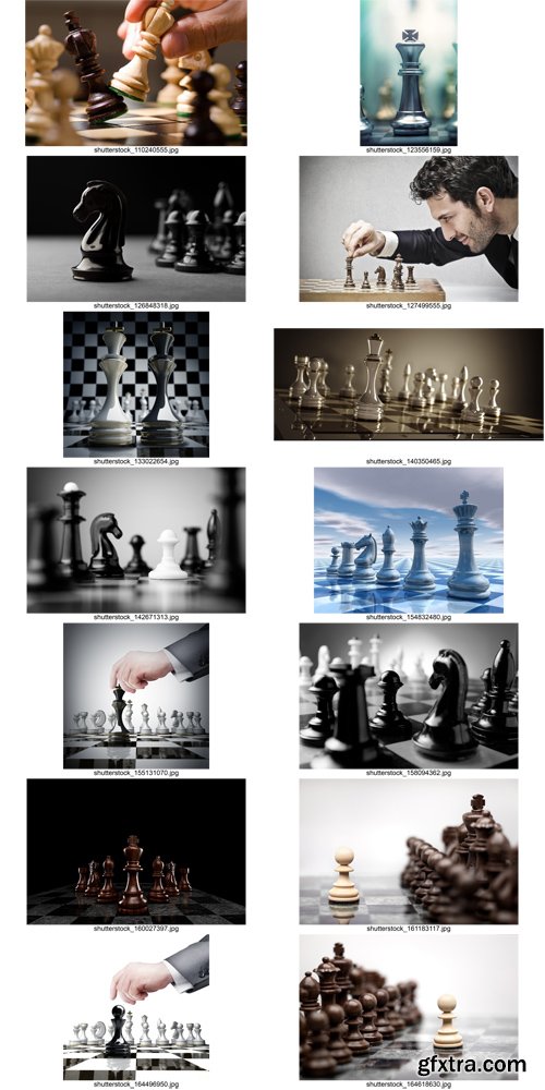 Stock Photos - Chess, 25xJPG