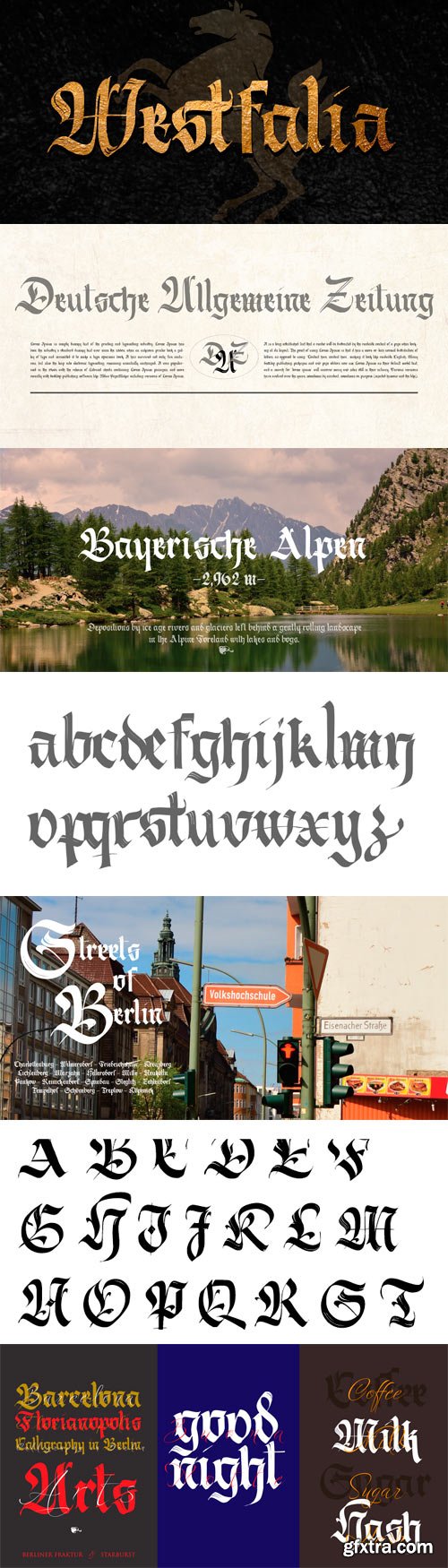 Berliner Fraktur Font for $49