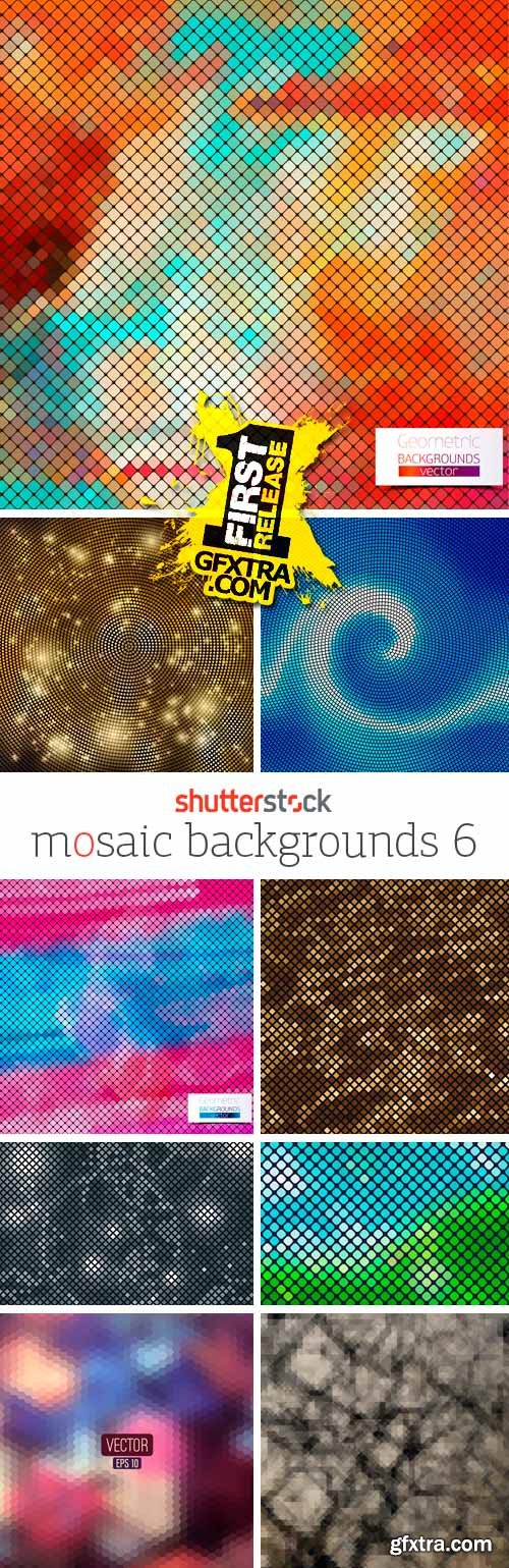 Amazing SS - Mosaic Backgrounds 6, 25xEPS