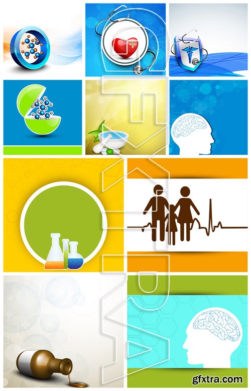 Medical Vector Elements Pack 6