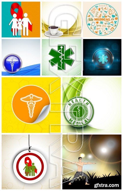 Medical Vector Elements Pack 9