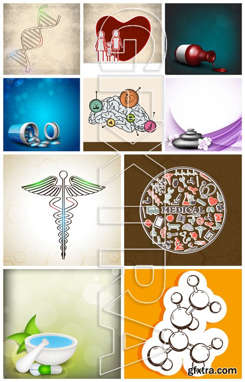 Medical Vector Elements Pack 8