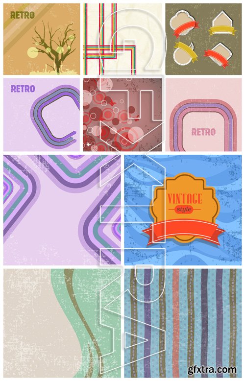 Retro Vector Pack 9