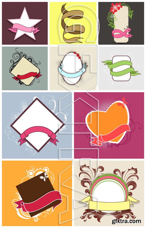 Ribbon Vector Pack 7