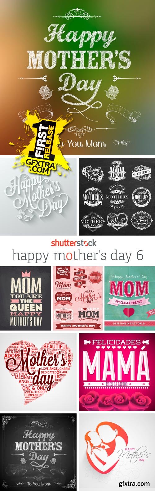 Amazing SS - Happy Mother's Day 6, 25xEPS