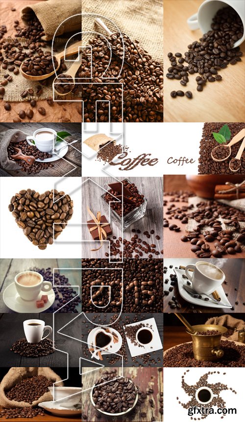 Stock Photos - Coffee 3, 25xJPG