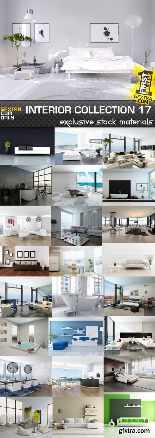 Collection of Interiors Vol.17, 25xUHQ JPEG