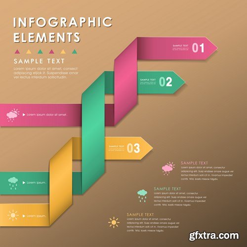 Collection of infographics vol.108, 25xEPS