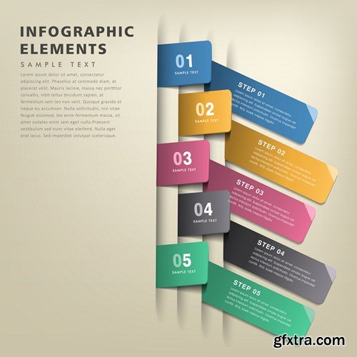 Collection of infographics vol.108, 25xEPS