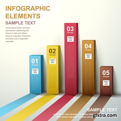 Collection of infographics vol.108, 25xEPS