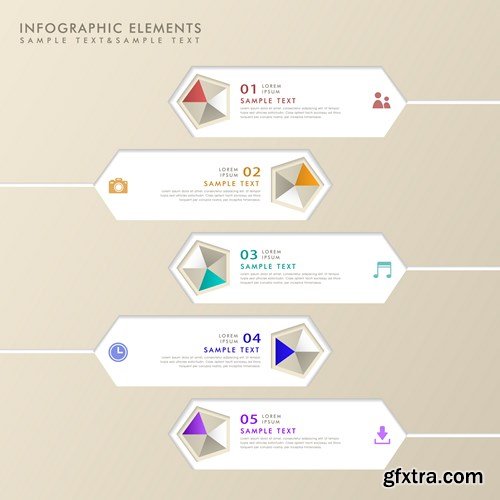 Collection of infographics vol.108, 25xEPS