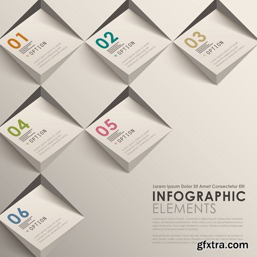 Collection of infographics vol.108, 25xEPS