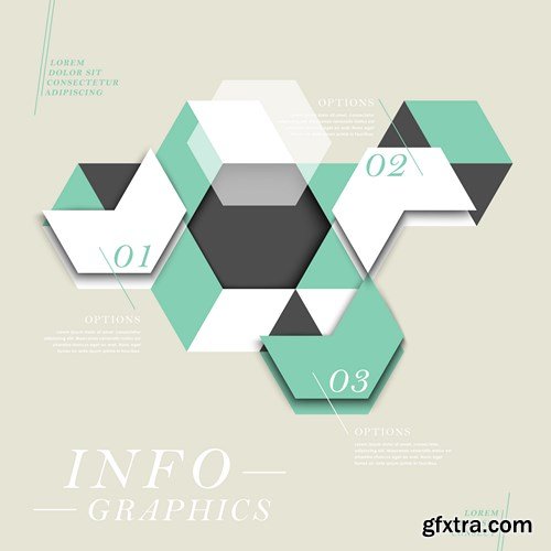 Collection of infographics vol.108, 25xEPS