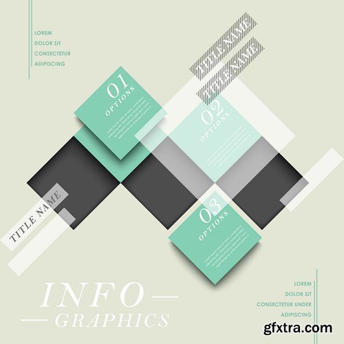 Collection of infographics vol.108, 25xEPS