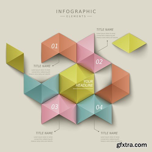 Collection of infographics vol.108, 25xEPS