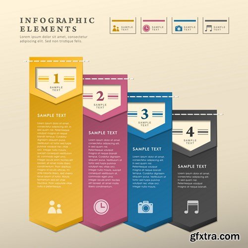 Collection of infographics vol.108, 25xEPS