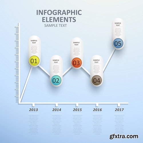 Collection of infographics vol.108, 25xEPS